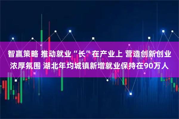 智赢策略 推动就业“长”在产业上 营造创新创业浓厚氛围 湖北年均城镇新增就业保持在90万人