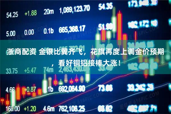 浙商配资 金银比翼齐飞，花旗再度上调金价预期，看好铜铝接棒大涨！
