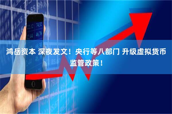 鸿岳资本 深夜发文！央行等八部门 升级虚拟货币监管政策！